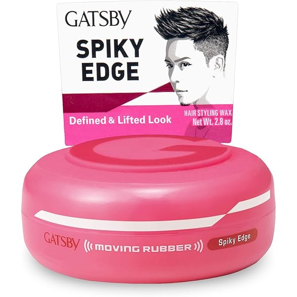 GATSBY MOVING RUBBER SPIKY EDGE Hair Wax, 80g/2.8oz : Amazon